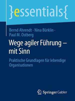 cover image of Wege agiler Führung – mit Sinn